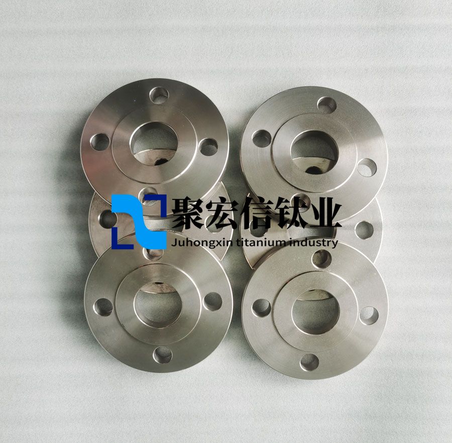 源頭廠家現(xiàn)貨供應TA2/TC4鈦合金法蘭 鈦法蘭蓋 鈦鍛件 材質保證
